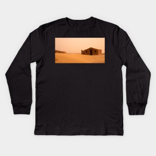 Desert Storm Kids Long Sleeve T-Shirt